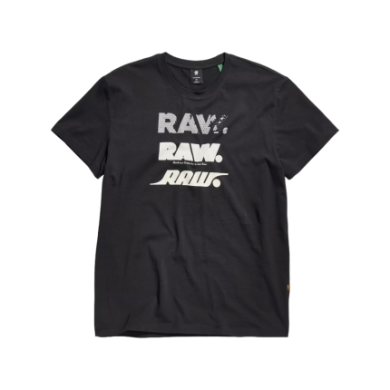 G Star Crew Triple Raw Black