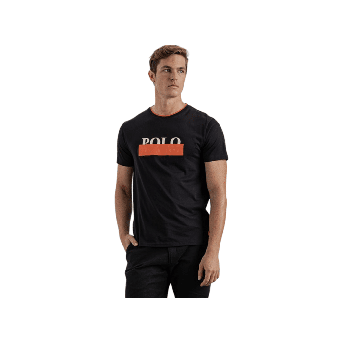 Polo Crew T-Shirt Logo Printed