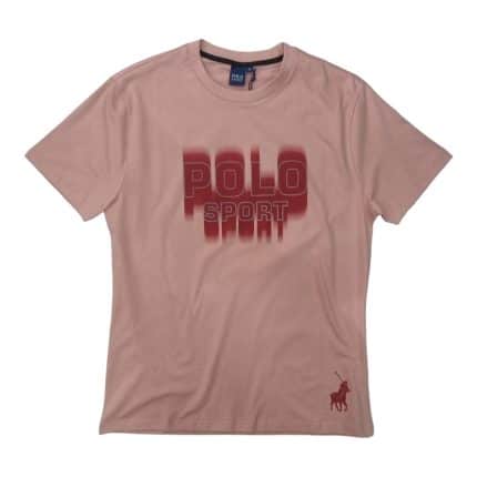 Polo Crew T-Shirt Sport Blured Logo