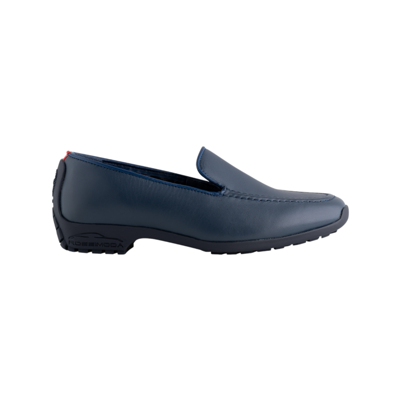 Rossimoda Slip On Leather Navy