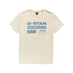 G Star Crew Graphic 8 R T Cream