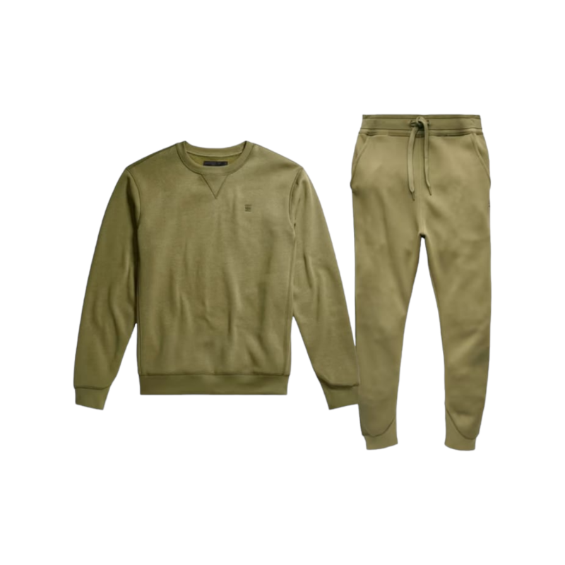 G Star Premium Core Tracksuit Olive