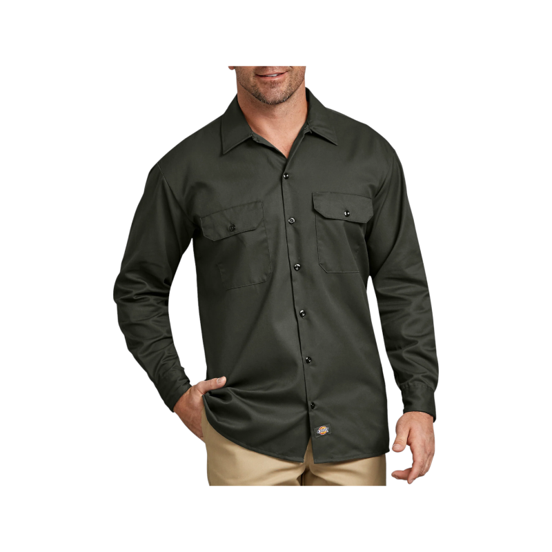 Dickies Shirt 847 Long Sleeve Olive