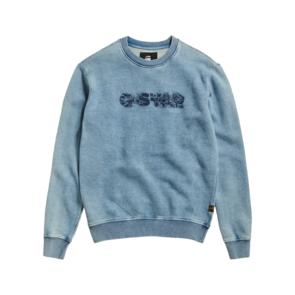 G Star Distressed Logo R Sweater