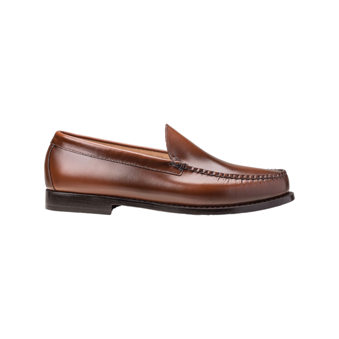 Bass Weejuns Venetian Leather Cognac Brown