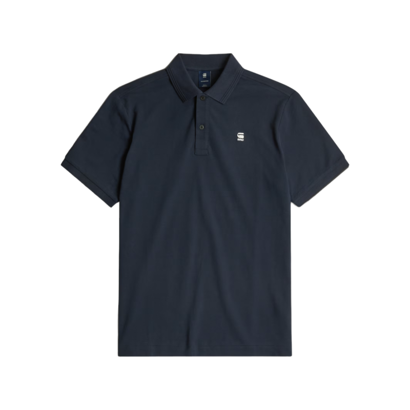 G Star Golfer Dunda Slim Polo S/S Blue