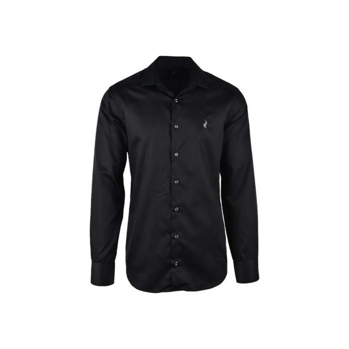 Polo Custom Fit Greig Shirt Black