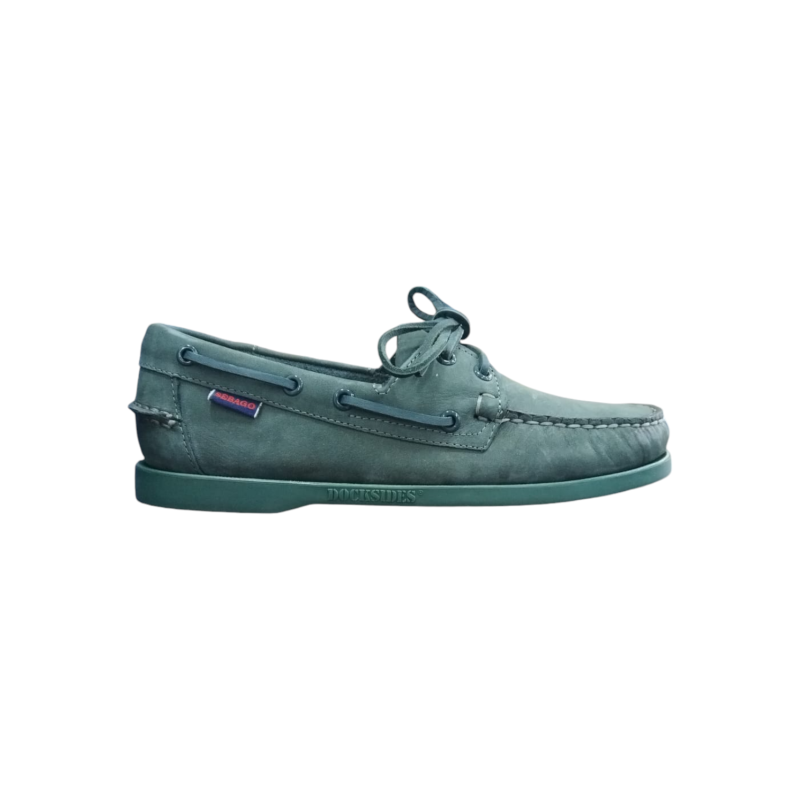 Sebago Docksides Portland Indigo/Green