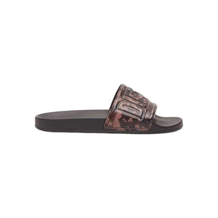 Diesel Mayemi Pool Slide Black Camo