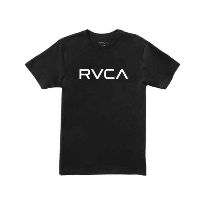 RVCA Big Logo S/S T-Shirt Black/White