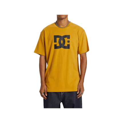 DC Star Logo S/S Mustard/Black