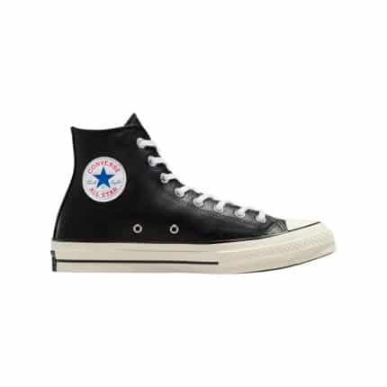 Converse Chuck 70 Hi Leather Black/Egret