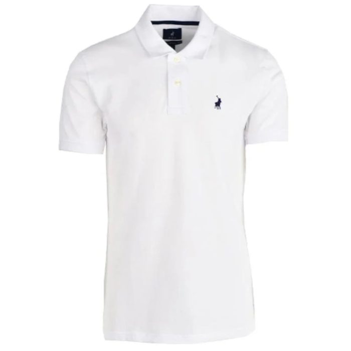 Polo Golfer Pique White