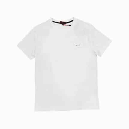 Enrico Coveri T-Shirt Small Chest Logo White