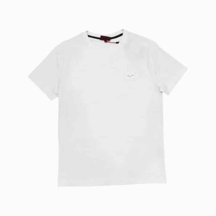 Enrico Coveri T-Shirt Small Chest Logo White