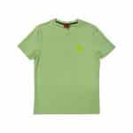 Enrico Coveri T-Shirt Small Chest Logo Lime Green