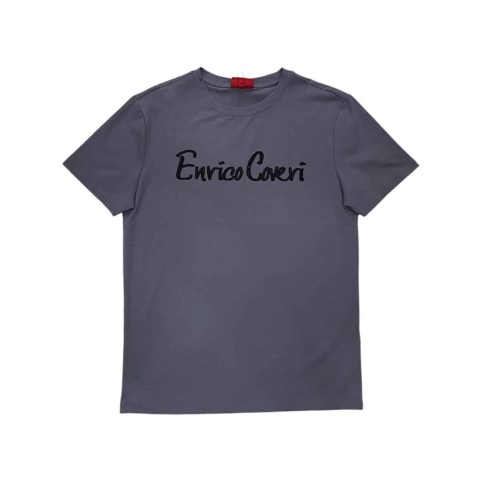 Enrico Coveri T-shirt Stud Print Grey