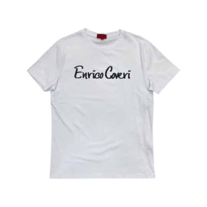 Enrico Coveri T-shirt Stud Print White