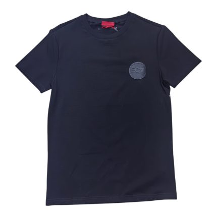 Enrico Coveri T-shirt Rubber Logo Black