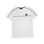 Enrico Coveri 1 Stripe T-Shirt White/Black