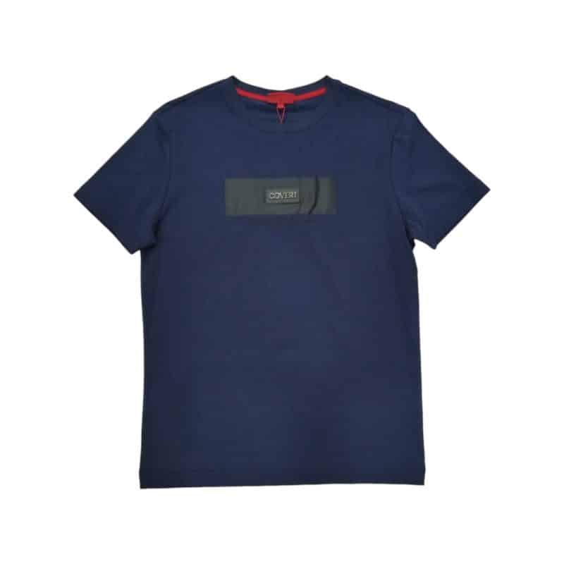 Enrico Coveri T-Shirt 3D Stud Print Navy