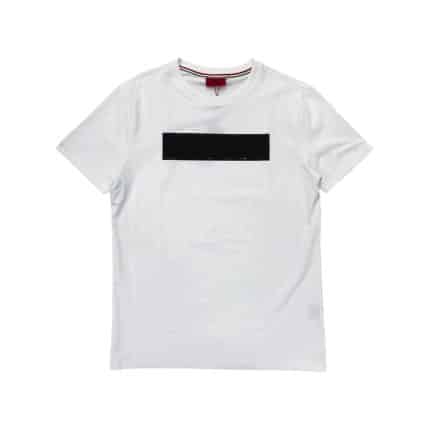 Enrico Coveri T-Shirt Italia Stud Logo White