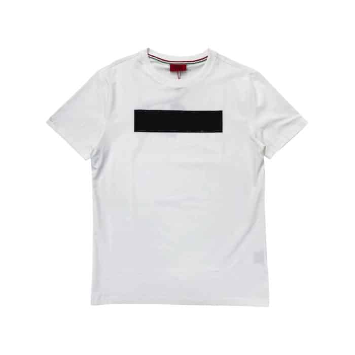 Enrico Coveri T-Shirt Italia Stud Logo White