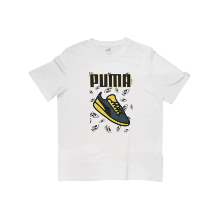 Puma Graphics Sneaker T-Shirts White