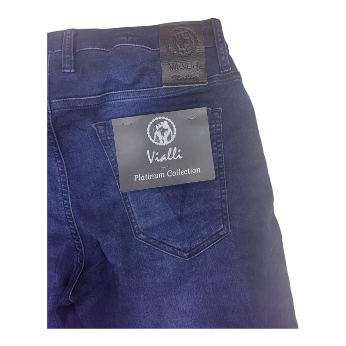 Vialli Jeans Balcimic Scheletrico Skinny Washed Denim.