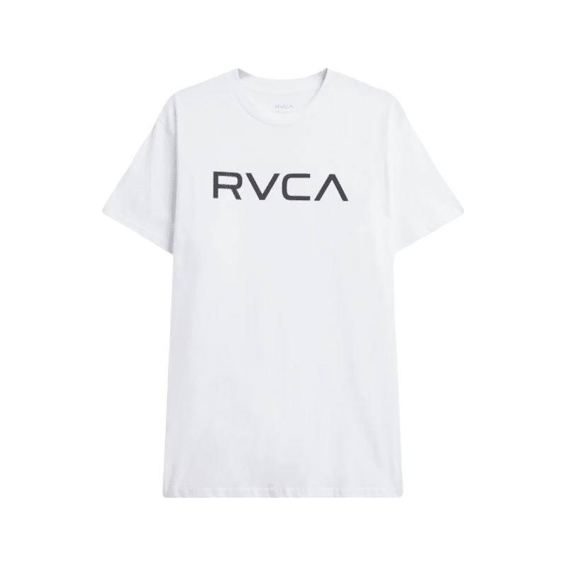 RVCA Big Logo S/S T-Shirt White/Black