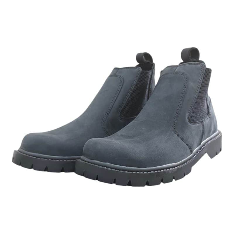 Bronx Slip On Boots Black