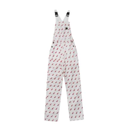 Samson Dungaree AOP White/Red