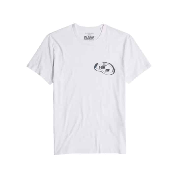 G-Star RAW Carabiner Logo T-Shirt White